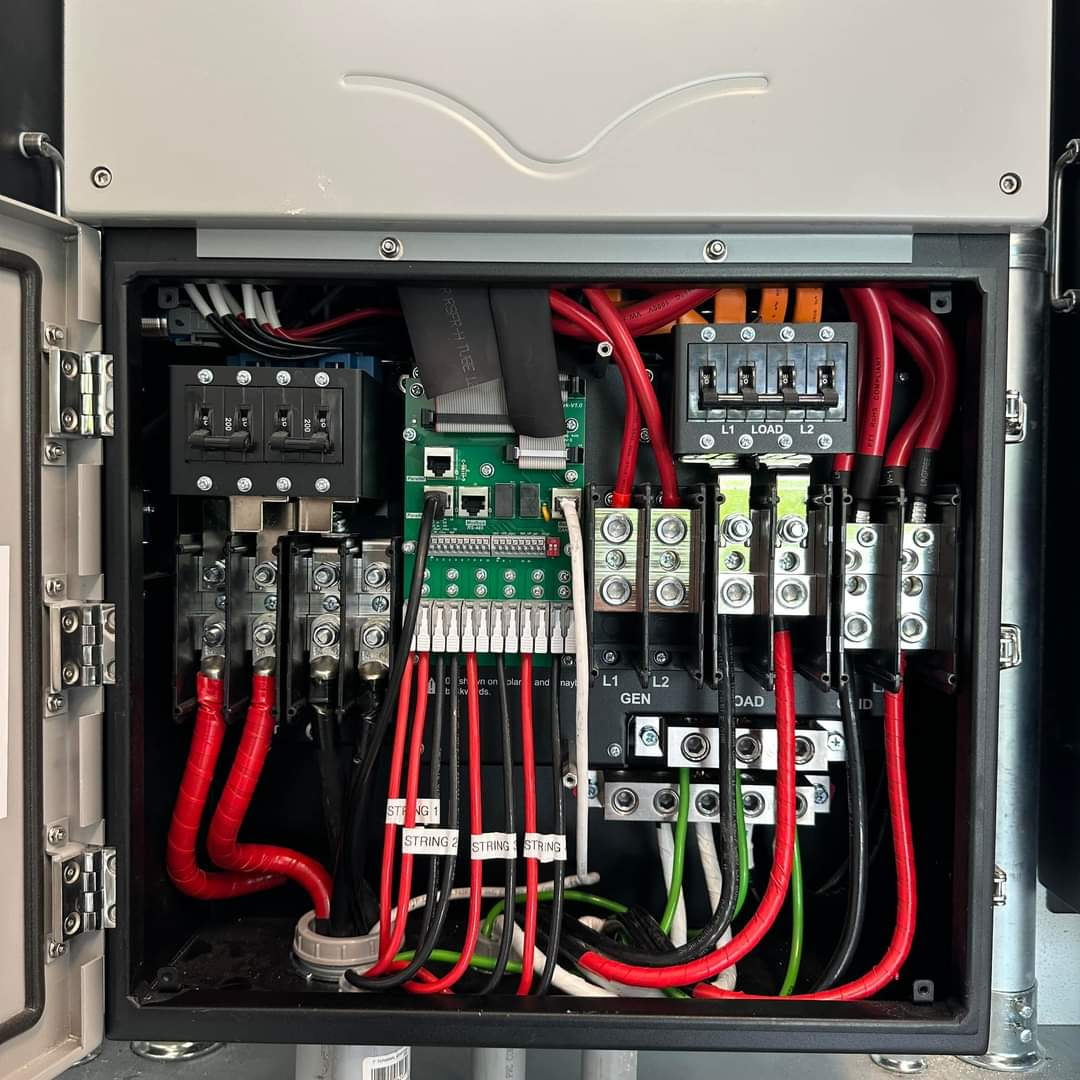 Inverter room and distribution gear